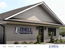 Tablet Screenshot of idellconstruction.com